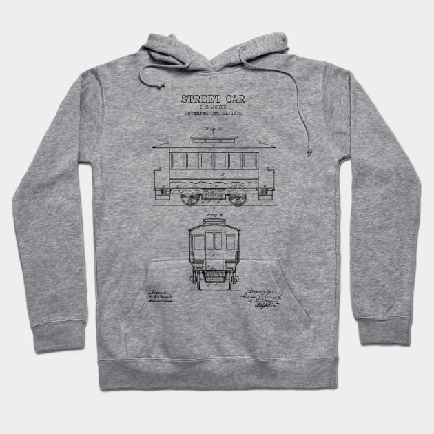 STREET CAR poster Hoodie by Dennson Creative